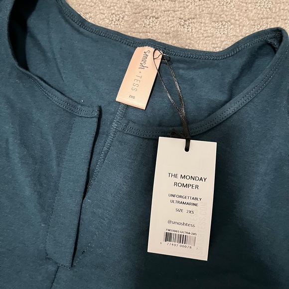 BNWT Smash & Tess Monday Romper in Ultramarine - Picture 5 of 5